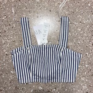 Zara crop top! New with tags